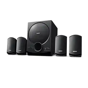 Sony SA-D40M2 All in One 4.1ch Home Theatre System with 100W Power Output and Powerful Subwoofer – Black (Model no.YY2090C)